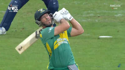WCL 2025: Mr 360 has still got it! AB de Villiers smashes 41-ball century vs England Champions | Cricket News