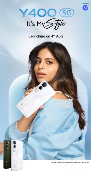 vivo Y400 5G’s launch date, design, and colors revealed