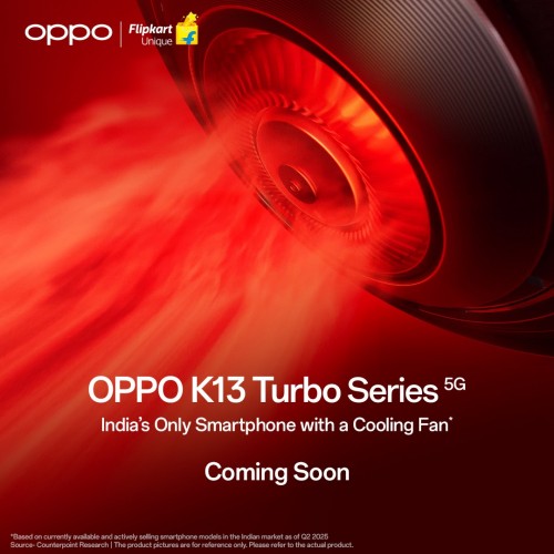 Here’s when the Oppo K13 Turbo series will launch in India