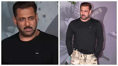 Salman Khan shows off his new look at Arpita Khan Sharma and Arbaaz Khan’s birthday bash; Sonakshi Sinha, Bobby Deol and other Bollywood stars attend: PICS INSIDE |