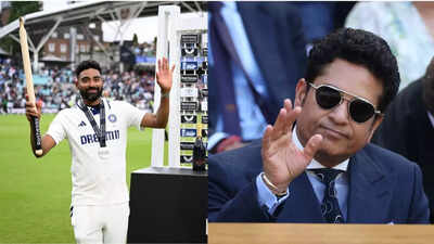 IND vs ENG: ‘Thank you sir’ – Mohammed Siraj pens emotional response to Sachin Tendulkar | Cricket News