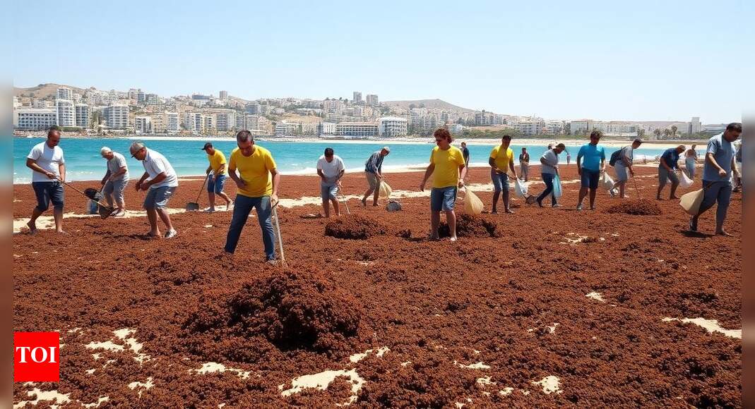 Algeria Beaches: Pacific algae invade Algeria beaches, pushing humans and fish away