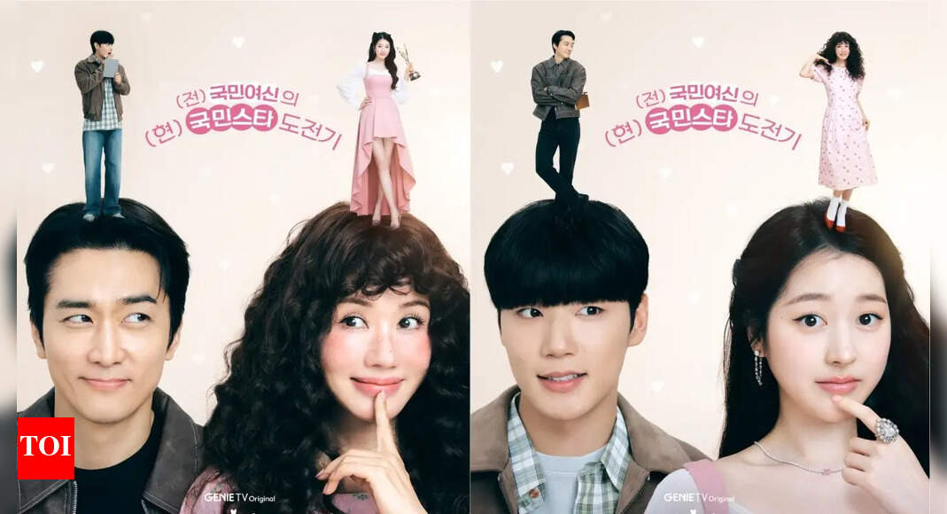 Fate’s Funny Twist: Uhm Jung Hwa and Song Seung Heon’s Epic 25-Year Reunion in a Hilarious K-Drama Ride! |