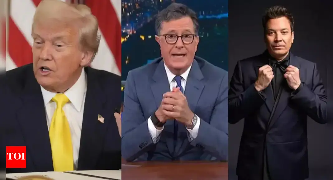 ‘Set your clocks to more expensive’: Stephen Colbert, Jimmy Fallon criticize Trump’s tariffs on India; says it’s ‘punishing’ Brazil
