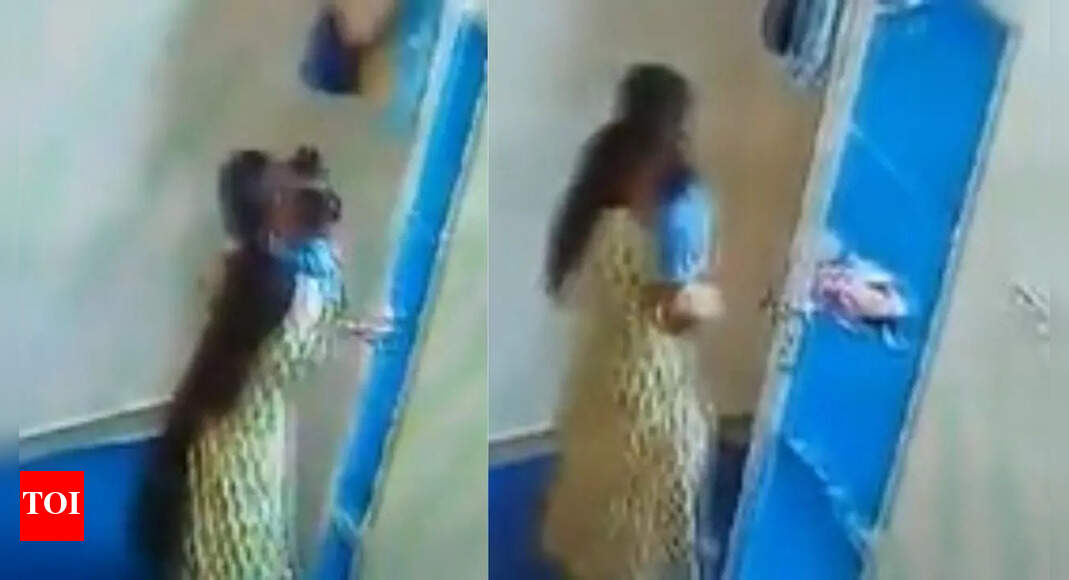 Noida daycare horror: Attendant slaps, punches, bites, throws toddler; owner watched but didn’t stop assault, both booked | Noida News