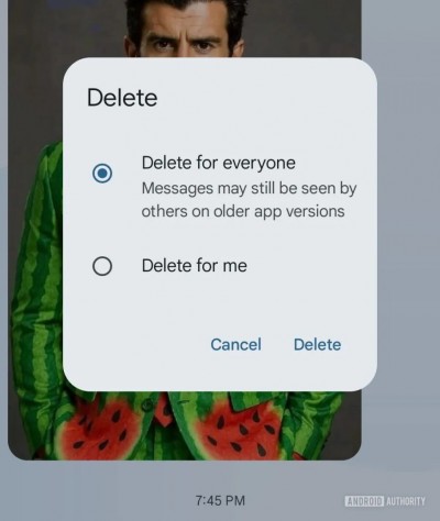 Google Messages unsend feature now widely available