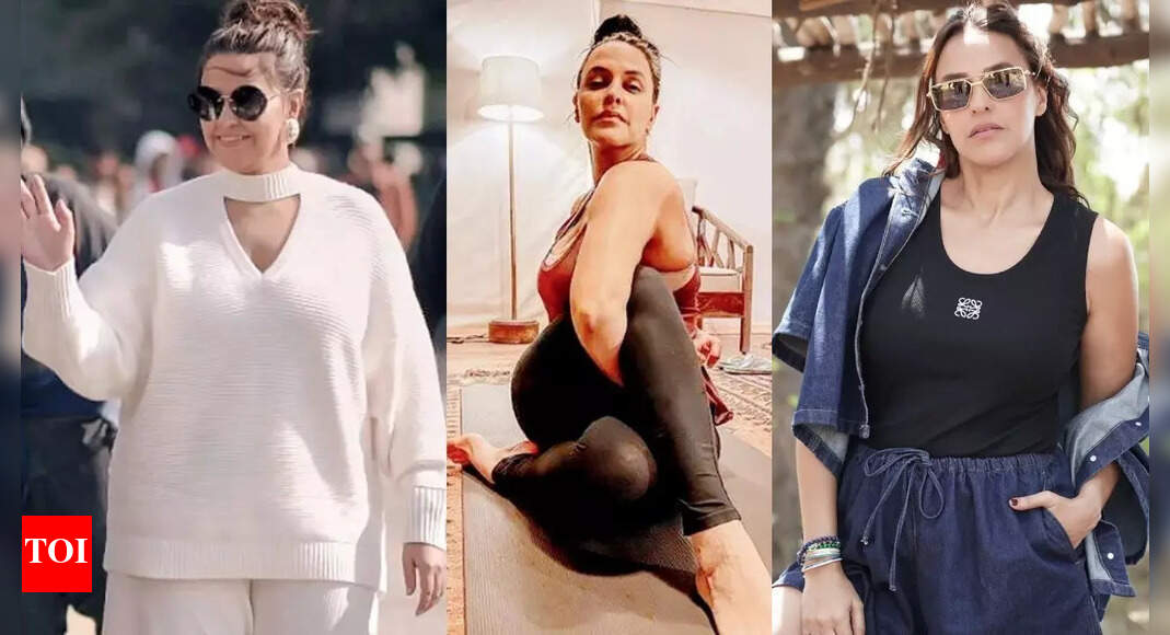 Neha Dhupia lost 23kg post-pregnancy: Here’s her weight-loss and fitness mantra as a mother of two – ‘There are no shortcuts’ | Hindi Movie News