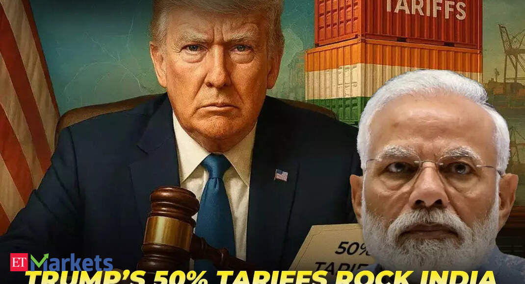 gems jewellery exports hit: 50% US tariff shock rocks India;₹10 lakh cr market wealth wiped out | Two Sharp with ET – The Economic Times Video
