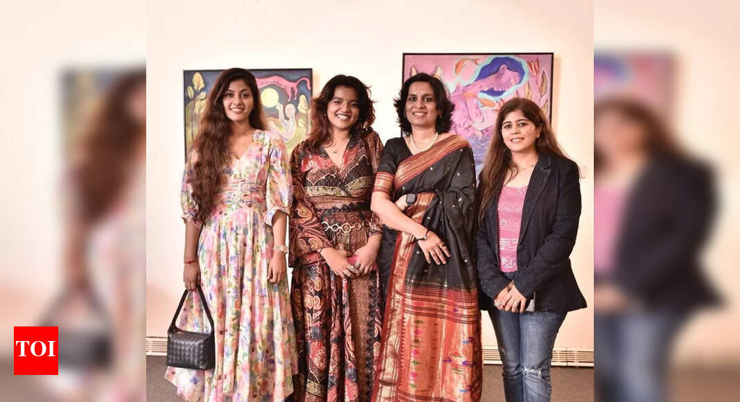 Women artists showcase diverse range of perspective through art | Events Movie News