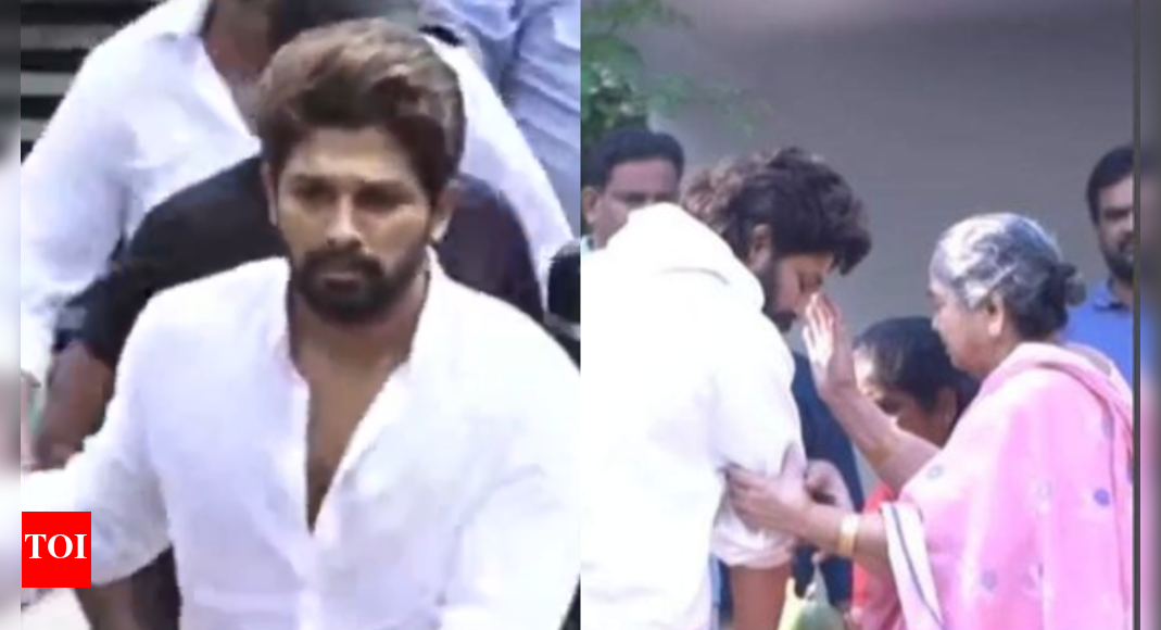 Throwback: When Allu Arjun’s grandmother Allu Kanakaratnam embraced ‘Pushpa 2’ star after jail return |