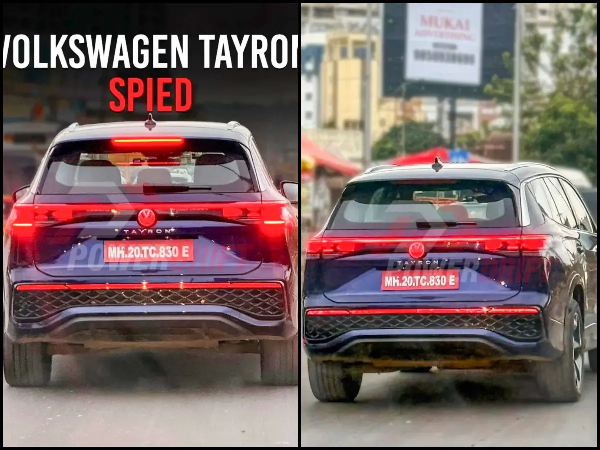 Volkswagen Tayron SUV Spotted in India