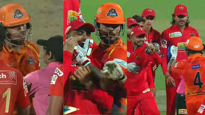 DPL 2025: Ugly brawl breaks out; Lady umpire intervenes – Watch | Cricket News