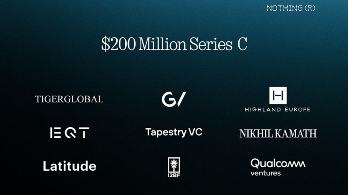 Nothing raises $200 million in Series C funding, plans to launch its first AI-native devices next year