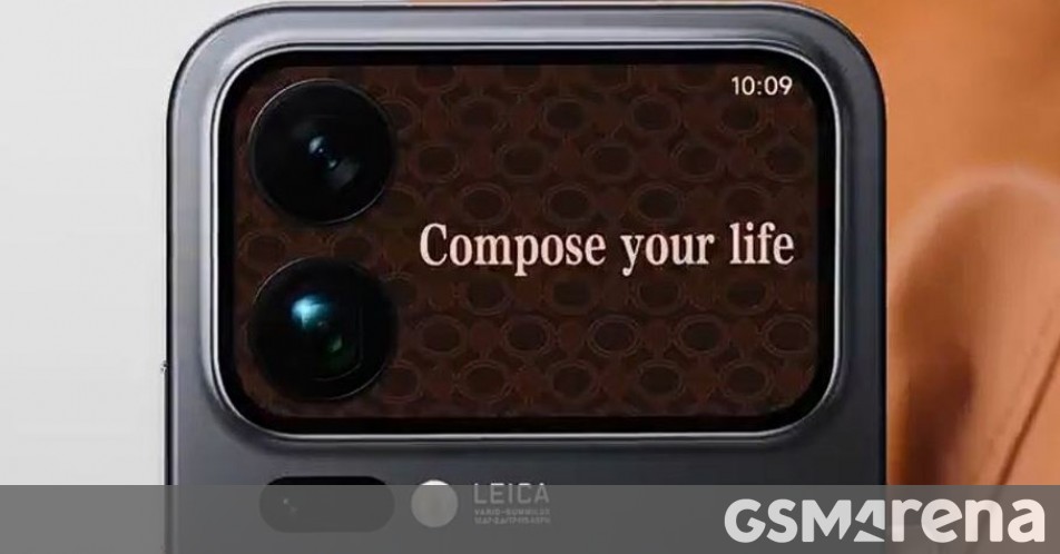 Xiaomi 17 Pro promo video leaks, showcasing the rear screen in all its glory