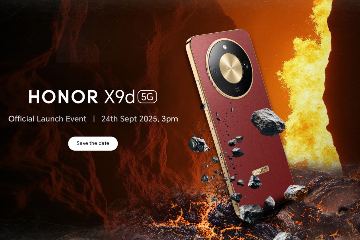 Honor X9d launch date confirmed