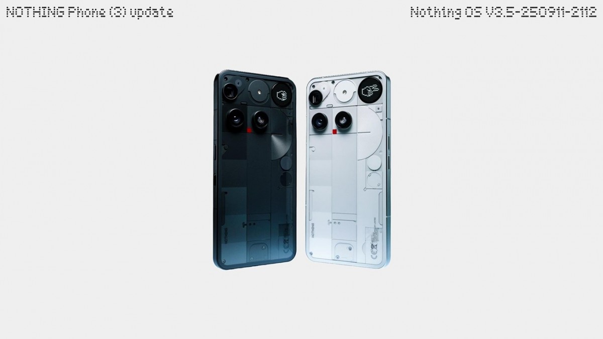 Nothing Phone (3) gets new Nothing OS update with camera improvements and battery optimization