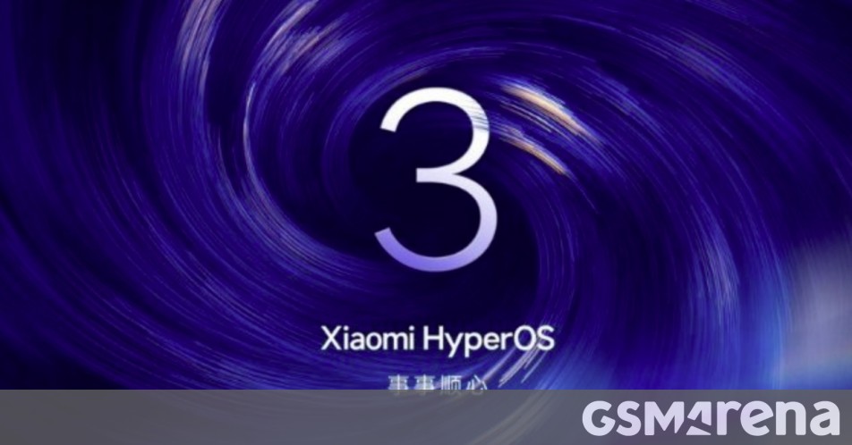 Xiaomi announces the HyperOS 3 update rollout schedule