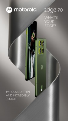 Leaked Motorola Edge 70 image claims it’s “impossibly thin”, shows off a Pantone color
