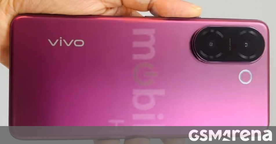 vivo V60e video reveals surprising camera resolution