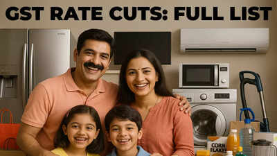 New GST rates list 2025: Full comprehensive list of items with revised GST rates – 5%, 18%, 0% & 40% effective September 22