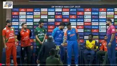 Suryakumar Yadav shakes hands with PCB chairman Mohsin Naqvi during Asia Cup trophy ceremony; image goes viral | Cricket News