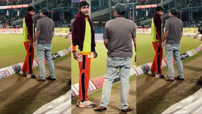 Watch: Virender Sehwag shares proud moment with son Aryavir at DPL 2025 final | Cricket News