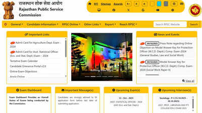 RPSC RAS mains 2025 result out: 2,461 candidates declared successful; download here