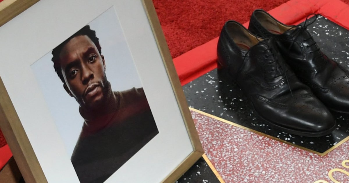 Chadwick Boseman honored with Walk of Fame star