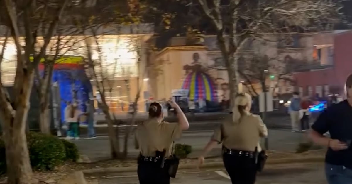 Chaos after gunshots ring out at tree lighting ceremony