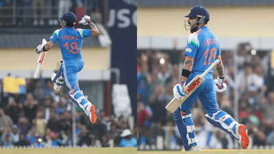IND vs SA: Virat Kohli punches air, roars with another ODI hundred as India take control of series opener | Cricket News