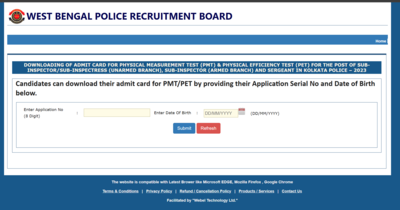 WB SI admit card 2025 released at wbprbsi.applythrunet: Direct link to register here