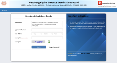 WBJEEB ANM, GNM results 2025 released at wbjeeb.nic.in: Check direct link to download rank card here