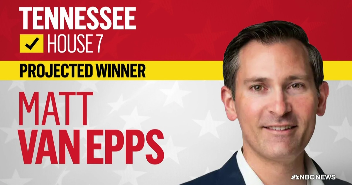 Republican Van Epps projected winner in Tennessee House special election