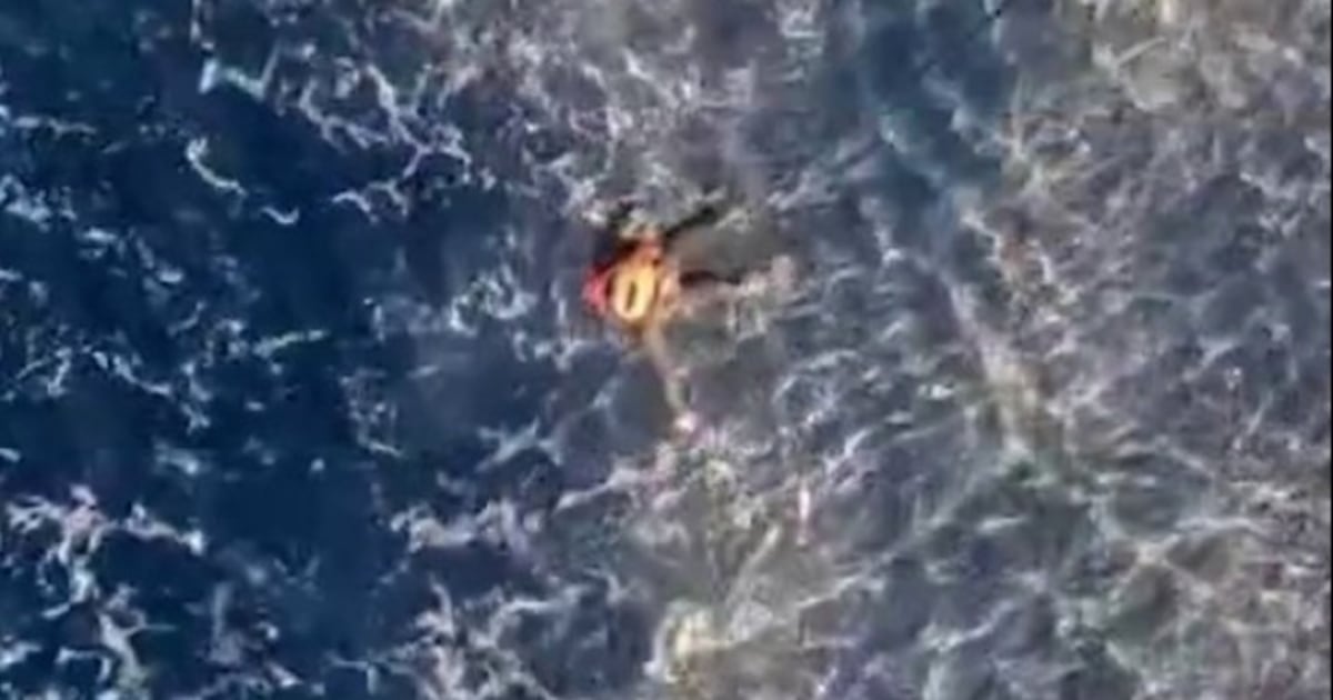 Coast Guard rescues man 100 miles off Florida’s coast