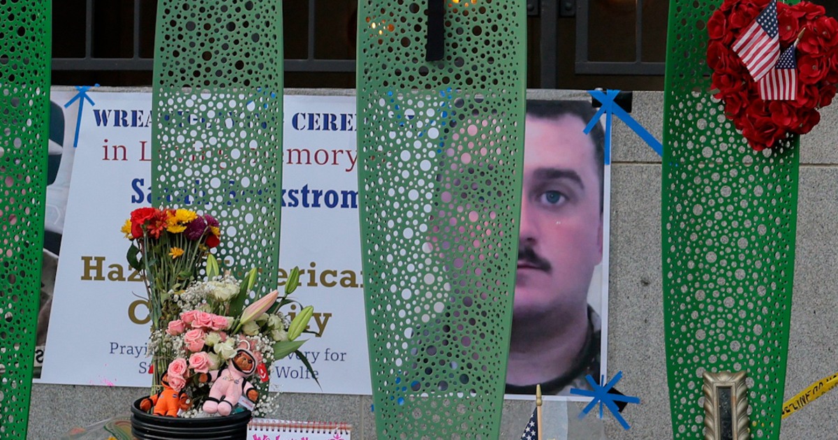 National Guard shooting suspect pleads not guilty