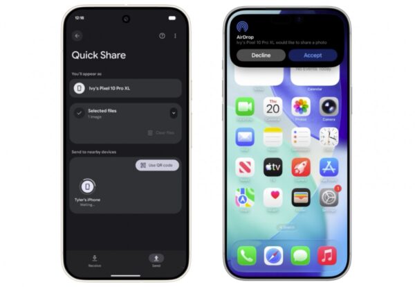 Google Pixel 9 series could soon get AirDrop support in Quick Share