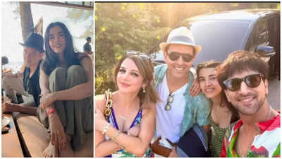 Hrithik Roshan’s ex-wife Sussanne Khan shares heartfelt birthday wish for him and Saba Azad; ‘Endless love and the best of life’ | Hindi Movie News