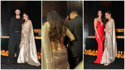 Disha Patani and Punjabi singer Talwinder dodge paparazzi with Mouni Roy’s help at Nupur Sanon–Stebin Ben wedding reception | Hindi Movie News