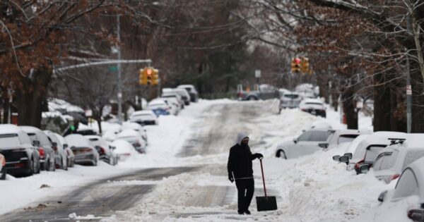 Thousands still without power after U.S. hit with historic snowstorm