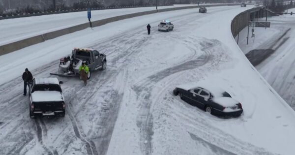 Cities at standstill from crippling ice and snow