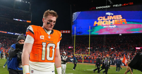 Broncos QB Bo Nix breaks ankle during team’s overtime defeat of the Buffalo Bills