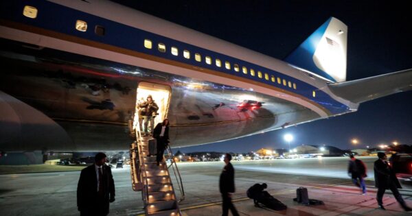 Air Force One, with Trump aboard, turns around after ‘minor electrical issue’ is identified