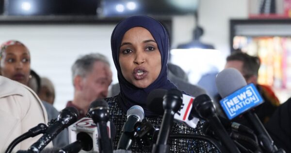 Ilhan Omar points finger at Trump’s ‘hateful rhetoric’ after town hall attack