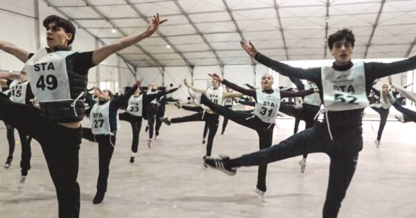 Behind the scenes at rehearsals for the Olympic opening ceremony, where 1,200 volunteers take center stage