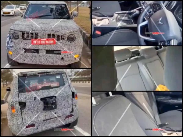 Mahindra Vision S Spied With Diesel Automatic & BIG Sunroof