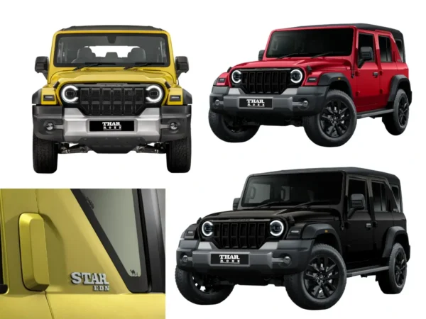 Mahindra Thar Roxx Star Edition Launched at Rs 16.85 Lakh