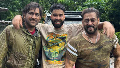 AP Dhillon shares muddy ATV adventure with Salman Khan and MS Dhoni at Panvel farmhouse; ‘Who do you think crashed it?’ | Hindi Movie News