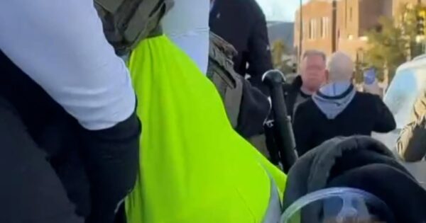 Protesters pepper sprayed as ICE shooting tensions grow