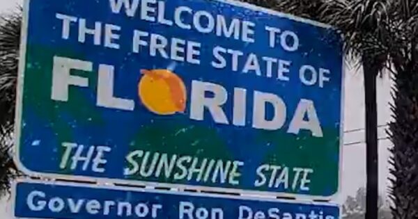Video captures Florida snow during rare Southern storm