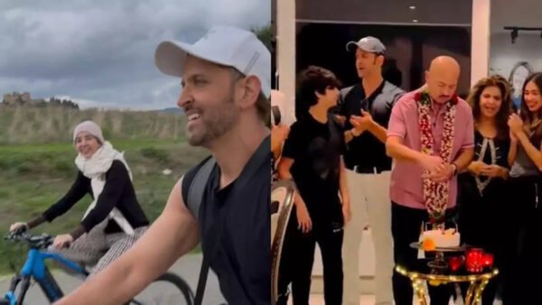 Hrithik Roshan’s social media moments with Saba Azad and family